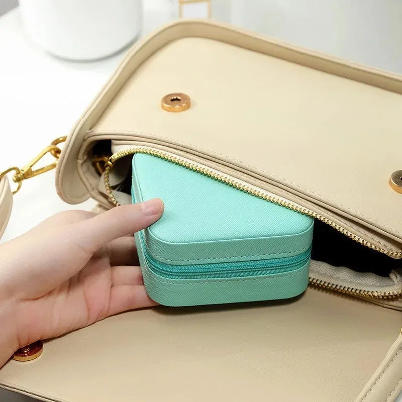 Portable Mini Jewellery Storage Box